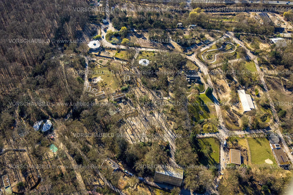 Dortmund250300681 | Luftbild, Zoo Dortmund am Rombergpark-Lücklemberg, Dortmund, Ruhrgebiet, Nordrhein-Westfalen, Deutschland