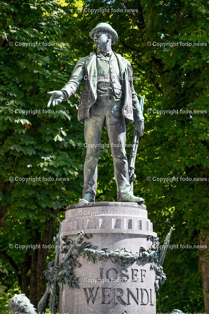 Steyr_ 21.08.2023-51 | 21.08.2023, Steyr, AUT, Steyr, im Bild Denkmal von Josef Werndl
