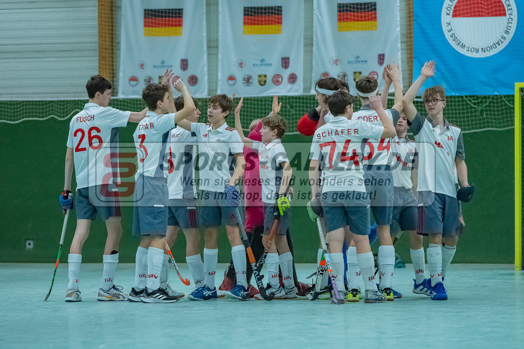 HK_20240225_108621 | Spiel um Platz 3 Deutsche Meisterschaft MU14 am 25.2.2024 Halle RW Köln, Köln ,