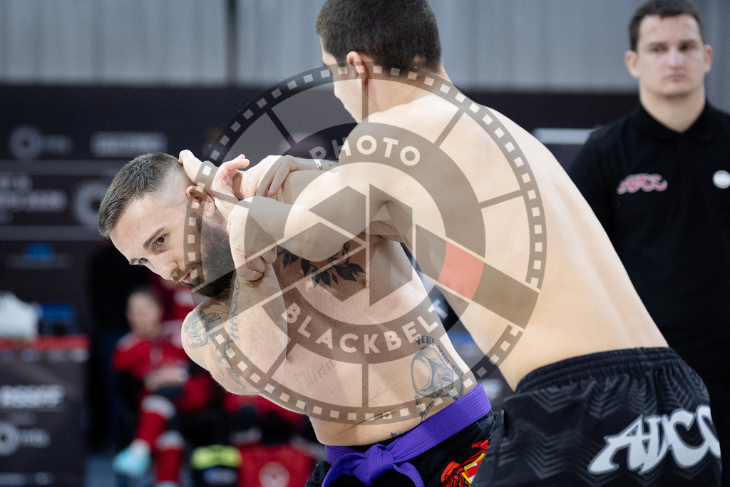 20260214PBB1986 | Fighters compete during the ADCC European Trials  competition day 1 in Belgrade, Serbia, on February 14, 2026.