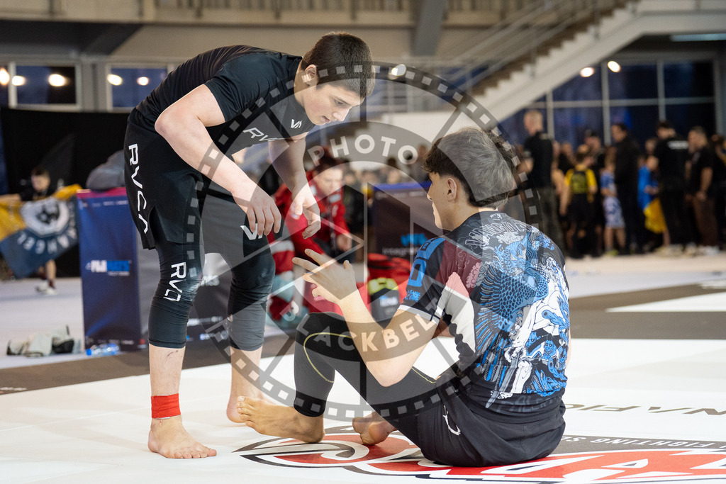 20260214PBB0835 | Fighters compete during the ADCC European Trials  competition day 1 in Belgrade, Serbia, on February 14, 2026.