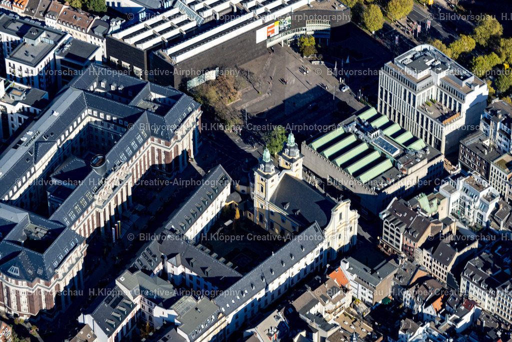 luftbild-duesseldorf-altstadt-neanderkirche-8911 | Luftbildfotografie Hermann Klöpper - Realisiert mit Pictrs.com