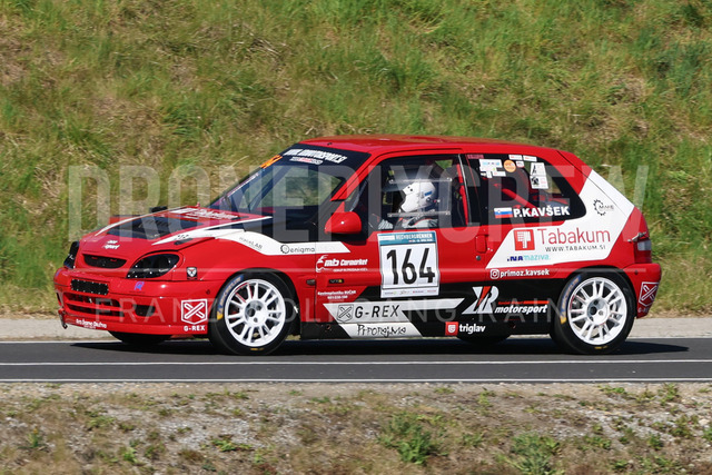 FIA European Hill Climb Championship – Rechberg 2026 | FIA European Hill Climb Championship at Rechberg, held from 24 to 26 April 2026 near Tulwitz, Styria, Austria. The image shows Primož KAVŠEK (SLO) Citroen Saxo VTS.