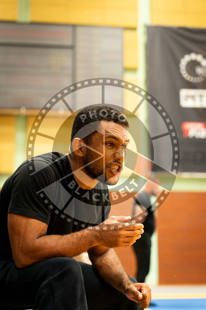20250906PBB2331 | Fighters compete during the ADCC European Trials  competition in Warsaw, Poland, on September 6, 2025.