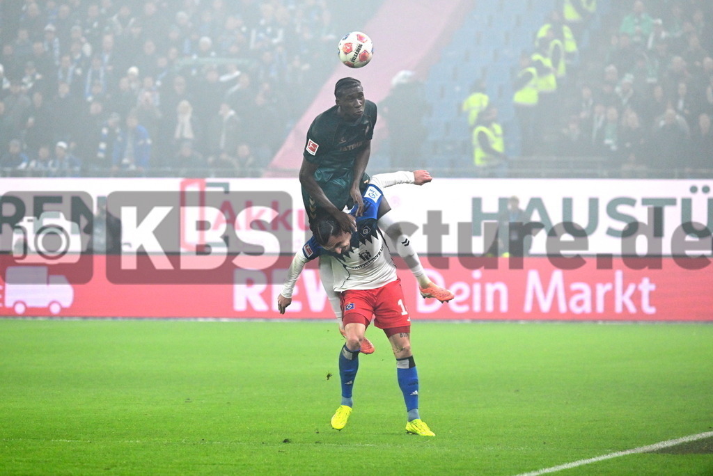 KBS Picture_HSV-WerderBremen_008 | v.v. Philippe Rayan (HSV) , Coulibaly Karim (Werder Bremen) ,Sportplatz :  Volksparkstadion, - Realisiert mit Pictrs.com