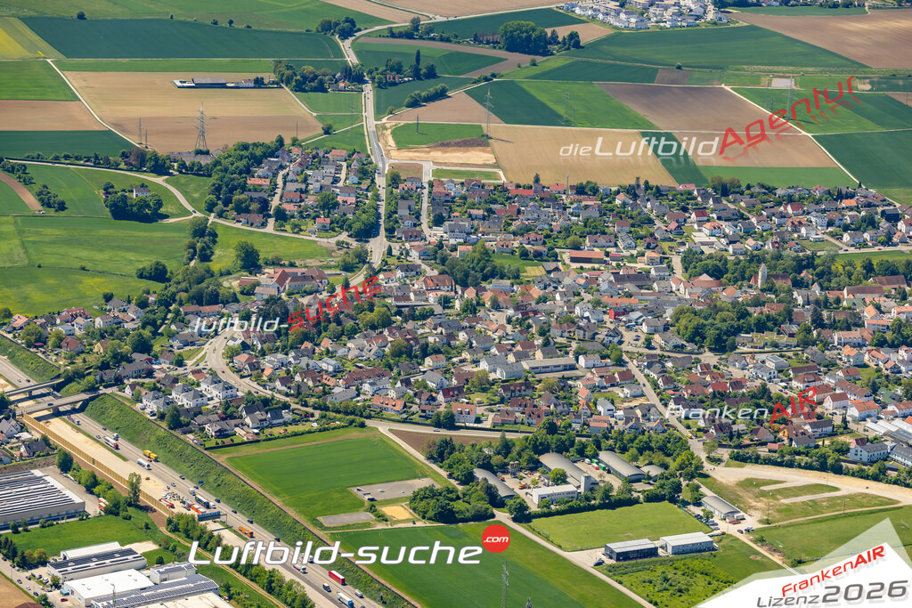 Luftaufnahme von  Hepberg - Die Luftaufnahme wurde 2025 vom UL-Flugzeug heraus erstellt ( keine Drohne ) - Hochauflösende Luftaufnahme - für professionelle Ausdrucke geeignet. Die Geschenkidee !Mit Lizenz und Bildrechte bestellbar