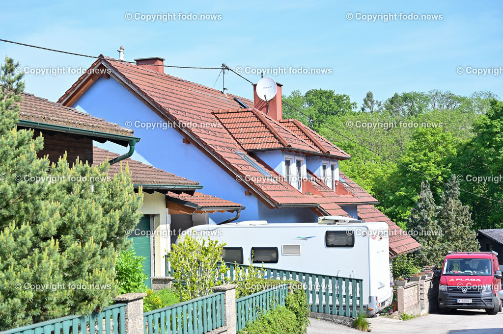 Nettingsdorf_ Mordversuch_ 21.05.2023-18 | 21.05.2023, Nettingsdorf, AUT, Mordversuch, im Bild Tatort, Haus in Moosleite


