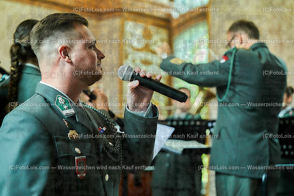 ALS1615_XXXIX-Chopin-Festival_Ausklang_Militaermusikkapelle NOe | (C)FotoLois.com, Alois Spandl, XXXIX. internationales CHOPIN-Festival in der Kartause Gaming, AUSKLANG in der Barockbibliothek mit der Militärmusik Niederösterreich unter der Leitung von Militärkapellmeister Oberst Adolf Obendrauf, So 6. August 2023.