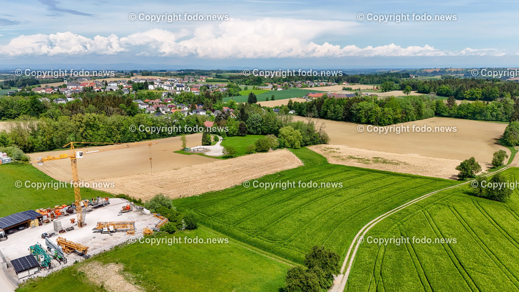 Ried im Traunkreis_ Gewerbegrundstueck_ 06.05.2024-1 | 06.05.2024, Ried im Traunkreis, AUT, Bauland, Gewerbegebiet, im Bild Grundstueck, Drohne