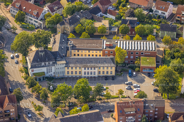 Beckum230804689 | Luftbild, Rathaus, Beckum, Münsterland, Nordrhein-Westfalen, Deutschland