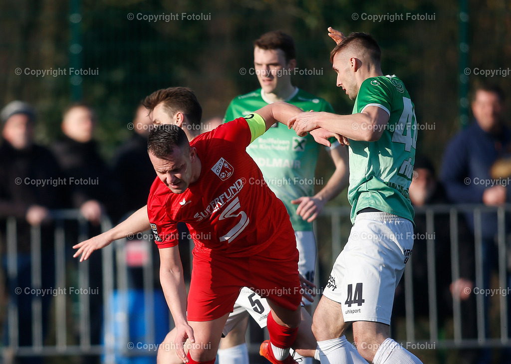 A_LUI_02032024_60 | SPORT,FUSSBALL LT1 OOE LIGA ASKOE OEDT-SV HAIDLMAIR GRUEN WEISS MICHELDORF 02.03.2024 IM BILD: NENAD VIDACKOVIC(OEDT) UND   MARIO BILJESKO (MICHELDORF) FOTO:FOTOLUI