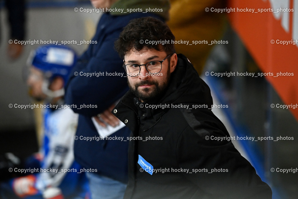 ESC Sparkasse Steindorf vs. LE Kings | Asisstentcoach ESC Steindorf Daniel Gasser, ESC Sparkasse Steindorf vs. LE Kings, ESC Sparkasse Steindorf vs. LE Kings am 01.11.2025 in Steindorf (Ossiachersee Halle), Austria, (Photo by Bernd Stefan)