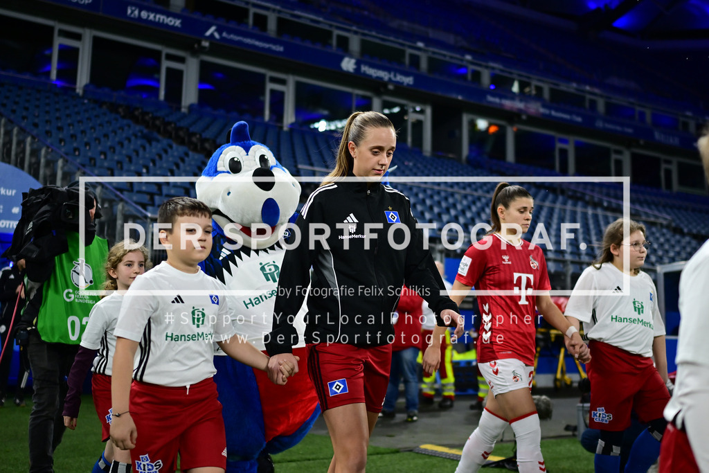 Fußball I Frauen I Saison 2025-2026 I Bundesliga I 12. Spieltag I Hamburger SV - 1. FC Köln I 50558 | Der Sportfotograf. - Realisiert mit Pictrs.com