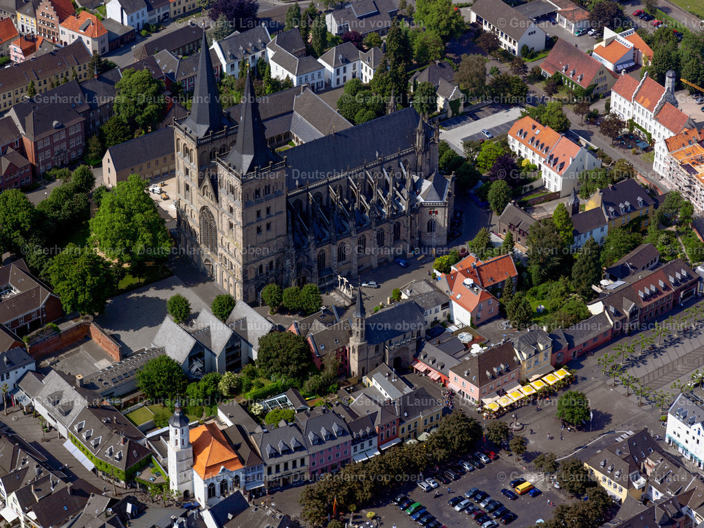 2616552 | Xanten, Altstadt mit Dom und Markt