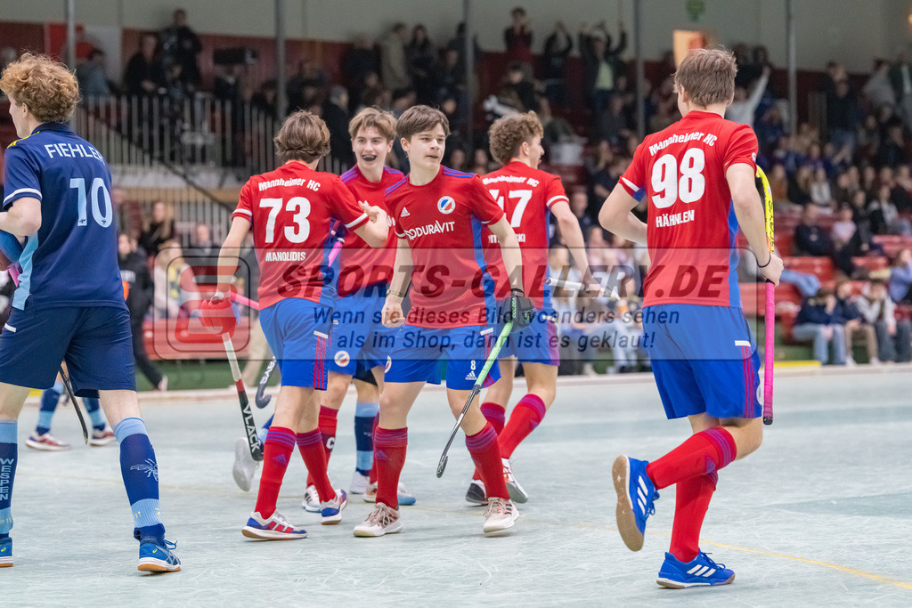 HK_20230304_105806 | Deutsche Meisterschaft MU16 Zehlend. Wespen - Mannheimer HC am 4.3.2023 RWK, Köln ,