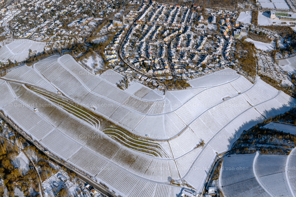 4043179 | winterliche Weinbergstrukturen am Neuberg bei Würzburg, Weinlage Abtsleite