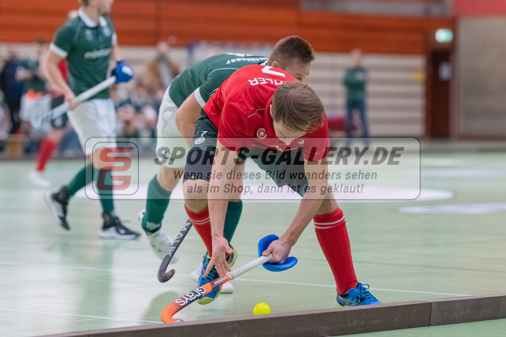HK_20230108_102494 | 1. Bundesliga ( Halle ) Herren Crefelder HTC - Uhlenhorst Mülheim am 8.1.2023 Crefelder HTC  ( CHTC ), Krefeld , Linus Michler ( Crefelder HTC #7 )