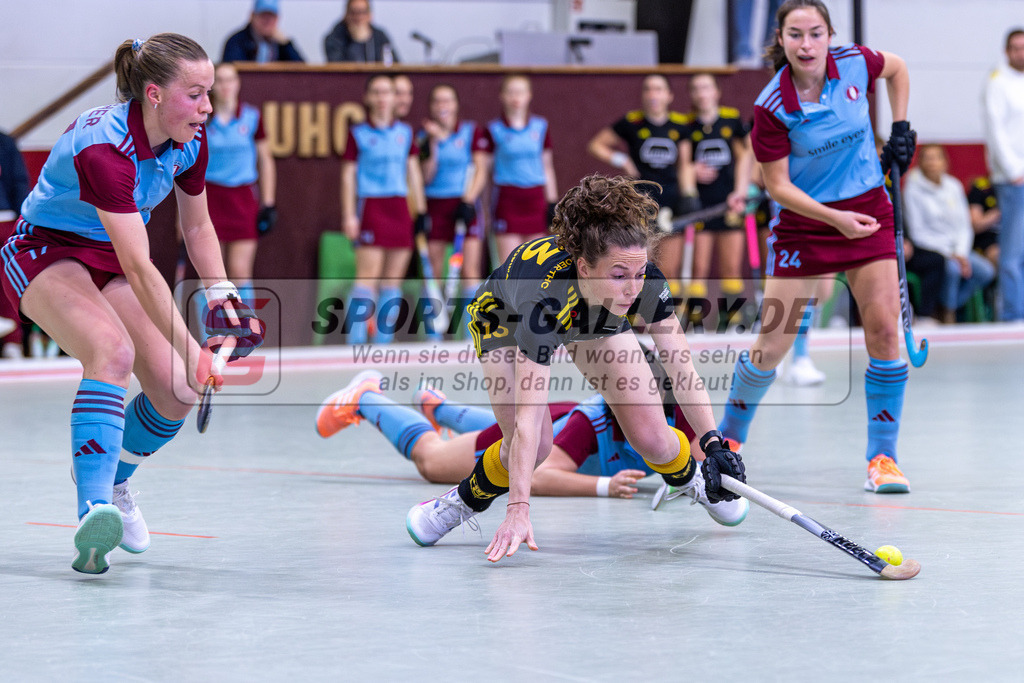SM_2025-01-12_wD5_-43 | 1.Bundesliga Hallenhockey  (W) UHC - HTHC / 2:3 (2:1)