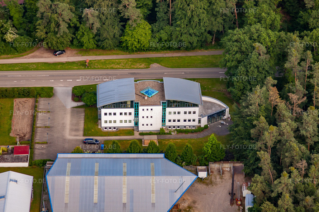 Luftbild: GHS Gruber & Hufnagel Softwareentwicklung GmbH in Am Bauernwald in Rheinzabern im Bundesland Rheinland-Pfalz in Deutschland. Foto: IMG_57905.jpg vom 16.06.2013 durch Werner Riehm/FLY-FOTO.deGHS Software