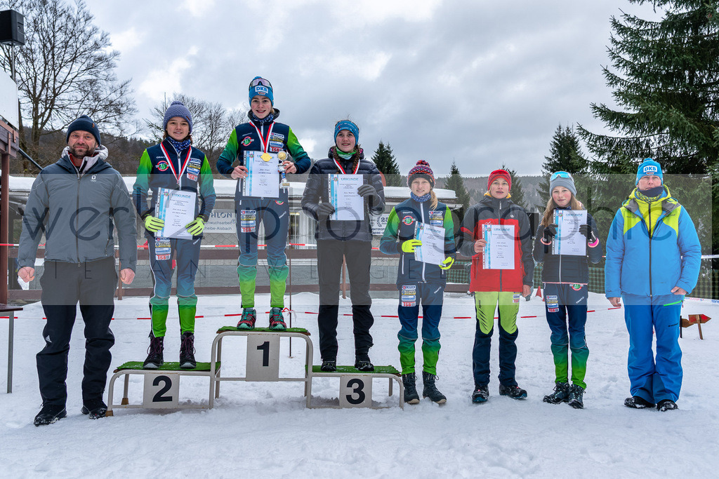 Thür. Landesmeisterschaften | Scheibe-Alsbach am 30. Januar 2022