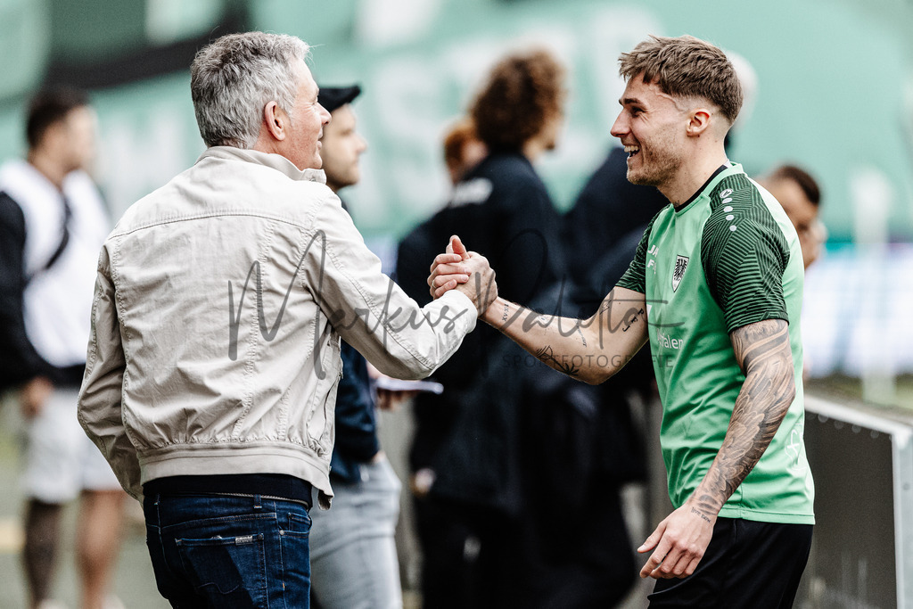 3. Liga, Saison 2023/24, 31. Spieltag: SC Preußen Münster - Dynamo Dresden | Münster, 30.03.2024: 3. Liga, 31. Spieltag, SC Preußen Münster gegen Dynamo Dresden im LVM-Preußenstadion in Münster. Foto: sportfotografie.ms | Markus Paletta - Realisiert mit Pictrs.com