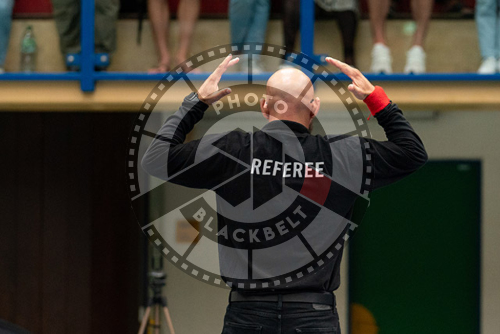 20230826PBB52062 | Fighters compete during the AJP INTLPRO BJJ and grappling competition in Hamburg, Germany, on August 26 2023.