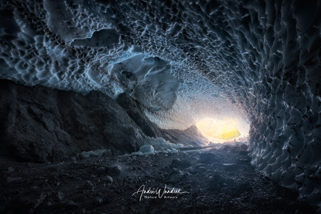 Unter dem Gletscher | Andre Wandrei - Nature Artworx - Realisiert mit Pictrs.com