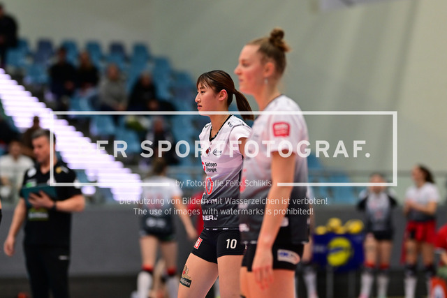 Volleyball I Frauen I Saison 2025-2026 I Bundesliga I 5. Spieltag I ETV Hamburger Volksbank Volleys - Dresdner SC I 07664 | Der Sportfotograf. - Realisiert mit Pictrs.com