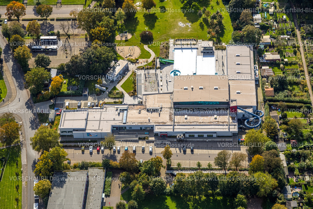 Dinslaken241009217 | Luftbild, DINamare - Stadtwerkebad, Bruch, Dinslaken, Ruhrgebiet, Nordrhein-Westfalen, Deutschland