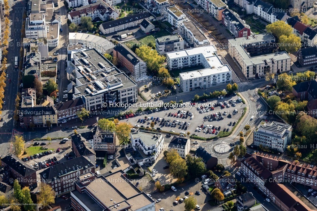 Luftbild Recklinghausen-6803 | Luftbildfotografie RLuftbild Platz- Ensemble in Recklinghausen im Bundesland Nordrhein-Westfalen, Deutschland - Realisiert mit Pictrs.com