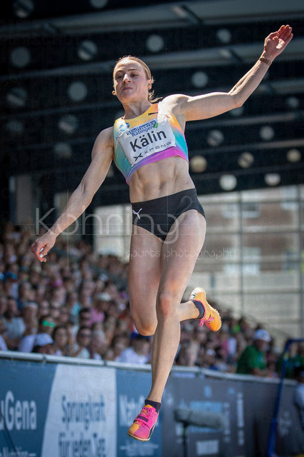 Multisport Event; Ratingen, 28.06.2026 | RATINGEN, GERMANY - JUNE 28, 2026 : Annik Kälin (SUI / Switzerland) competing in the heptathlon’s long jump during the Multisport Event at Stadion Ratingen on June 28, 2026 in Ratingen, Germany.