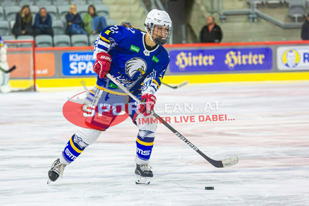 Eishockey DEBL 2023/24 | Eishockey DEBL 2023/24, KAC Frauen - Villach Lady Hawks am 27.09.2023 in Klagenfurt (Heidi Horten Arena), Austria, (Photo by Ernst Krawagner sport-fan.at) - Realisiert mit Pictrs.com
