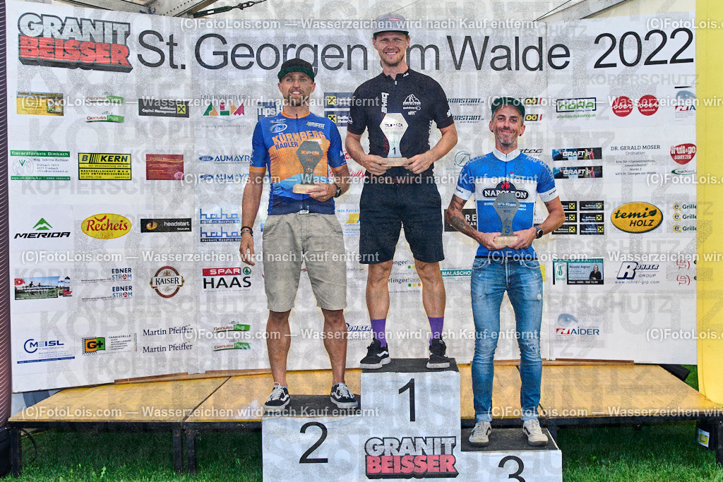 ALP7949_GRANITBEISSER_Siegerehrung_Medium | (C)FotoLois.com, Alois Spandl, 28. GRANITBEISSER Mountainbike-Marathon in St. Georgen am Walde, Sa 3. Sept. 2022.