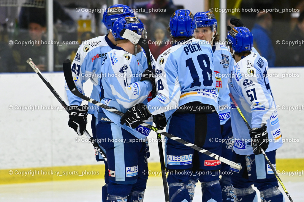  EHC Althofen vs. ESC Steindorf 9.3.202 | Jubel ESC Steindorf Mannschaft