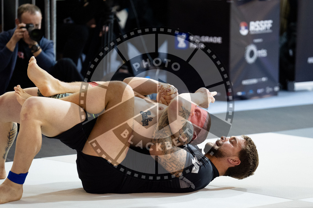 20260214PBB2092 | Fighters compete during the ADCC European Trials  competition day 1 in Belgrade, Serbia, on February 14, 2026.