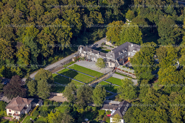 Hagen230902963 | Luftbild, Hohenhof - Jugendstil-Villa des Osthaus-Museums, Emst, Hagen, Sauerland, Nordrhein-Westfalen, Deutschland