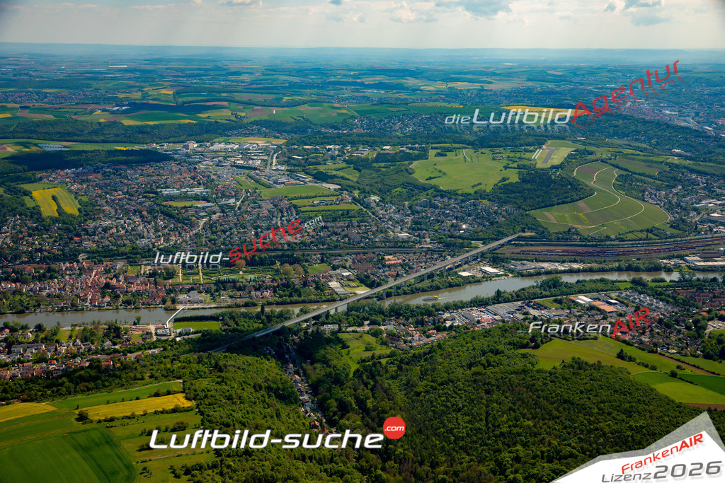 Das Luftbild zeigt :  Veitshöchheim - Die Luftaufnahme wurde 2024 vom UL-Flugzeug aus erstellt ( keine Drohne ) - Hochauflösende Luftaufnahme - Für grossformatige Ausdrucke geeignet. Die Geschenkidee !Mit Lizenz und Bildrechte bestellbar