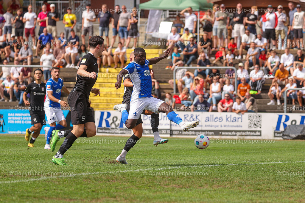 Giessen_Darmstadt (214) | 16.07.2023; Testspiel; Waldstadion Gießen; FC Gießen - SV Darmstadt 98; Ergebnis: 2:0 (0:0)