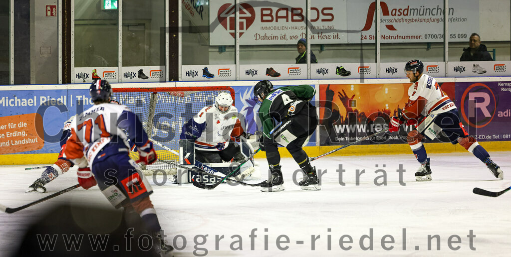 2022-10-23_040_TSV_Erding_gegen_ESC_Kempten | Erding, Deutschland, 23.10.2022:
Eishockey, Bayernliga 2022 / 2023, 7. Spieltag, TSV Erding gegen ESC Kempten, Endergebnis: 

Foto: Christian Riedel / fotografie-riedel.net