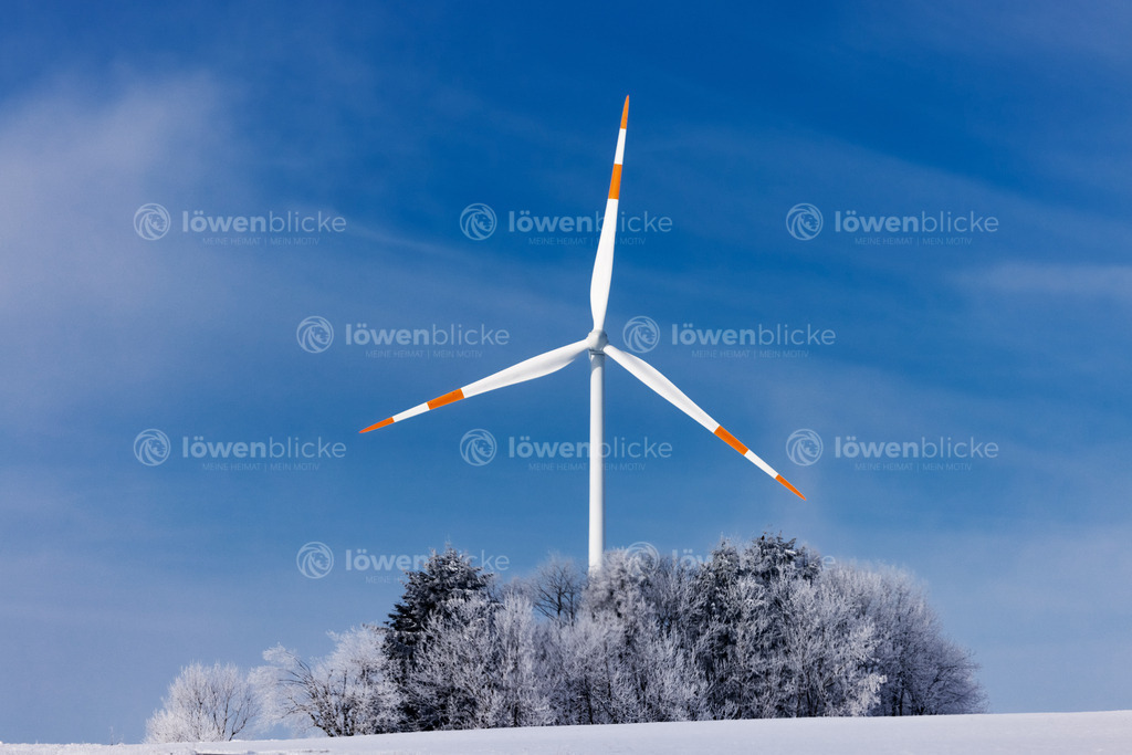 Windrad bei Stötten | löwenblicke | shop