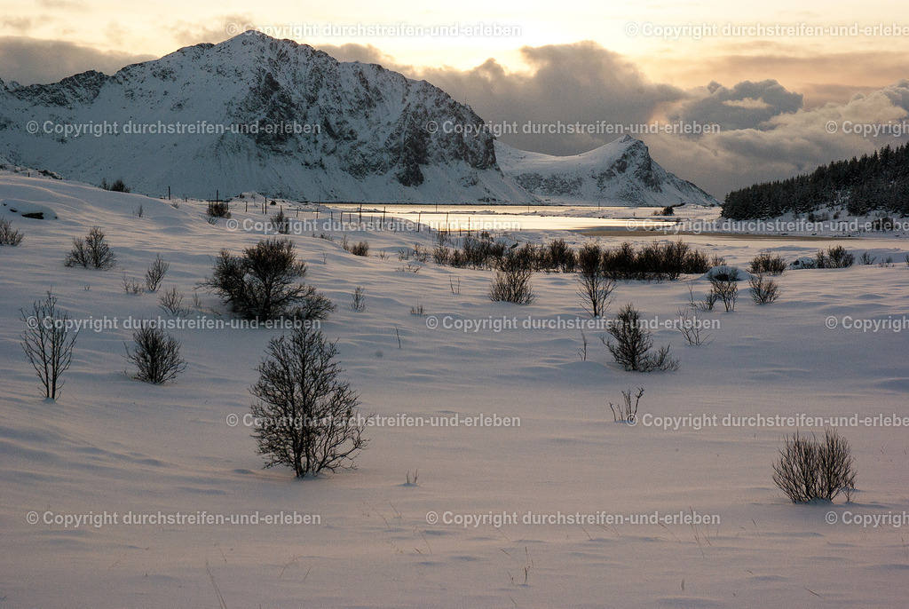 Reizvolle Winterlandschaft auf dem Lofot | Reizvolle Winterlandschaft auf dem Lofot - Realisiert mit Pictrs.com