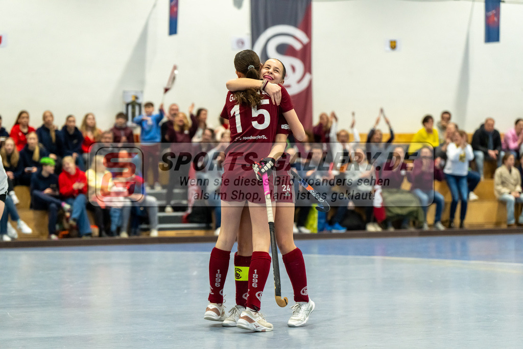 HK_20250223_102968 | Deutsche Meisterschaft wU14 Spiel um Platz 3  am 23.2.2025 Düsseldorfer HC, Düsseldorf