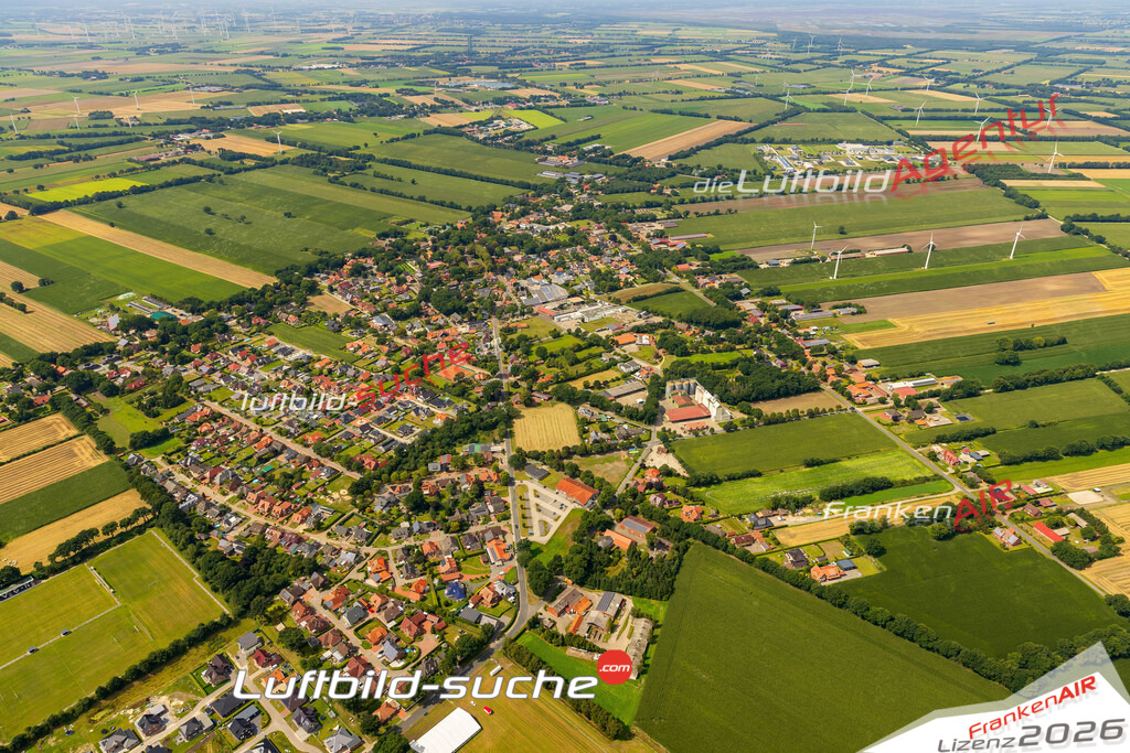 Luftaufnahme Gehlenberg Friesoythe - Die Luftaufnahme wurde 2025 vom UL-Flugzeug heraus erstellt ( ohne Drohne ) - Hochauflösende Luftaufnahme - für professionelle Ausdrucke geeignet. Die Geschenkidee !Mit Lizenz und Bildrechte bestellbar