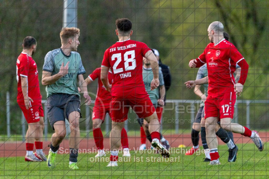 20260416_200324_0175 | #,1.FC Donzdorf (türkis) vs. TSV Weilheim (rot), Fußball, Bezirkspokal - Bezirk Neckar/Fils, Viertelfinale, Saison 2025/2026, Rasenplatz Lautertal Stadion, Süßener Straße 16, 73072 Donzdorf, 16.04.2026 - 19:30 Uhr,Foto: PhotoPeet / Sport- &amp; Eventfotografie / Peter Harich