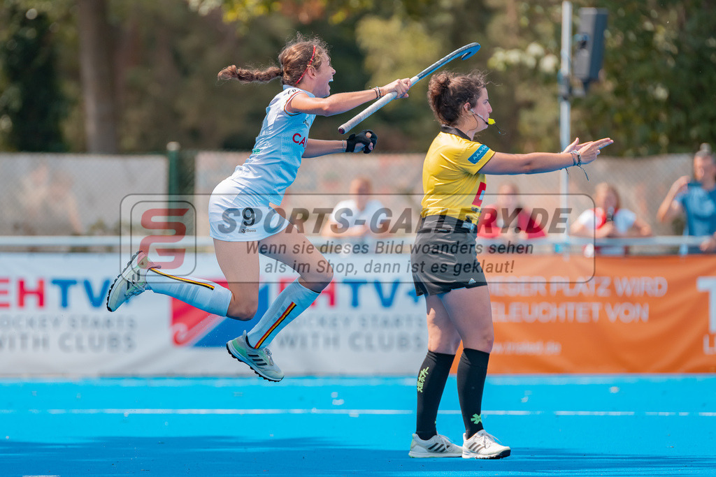 HK_20230715_102593 | Euro Hockey WU18 SF1 Belgium vs England Championship Girls & Boys am 15.7.2023 CHTC , Krefeld ,