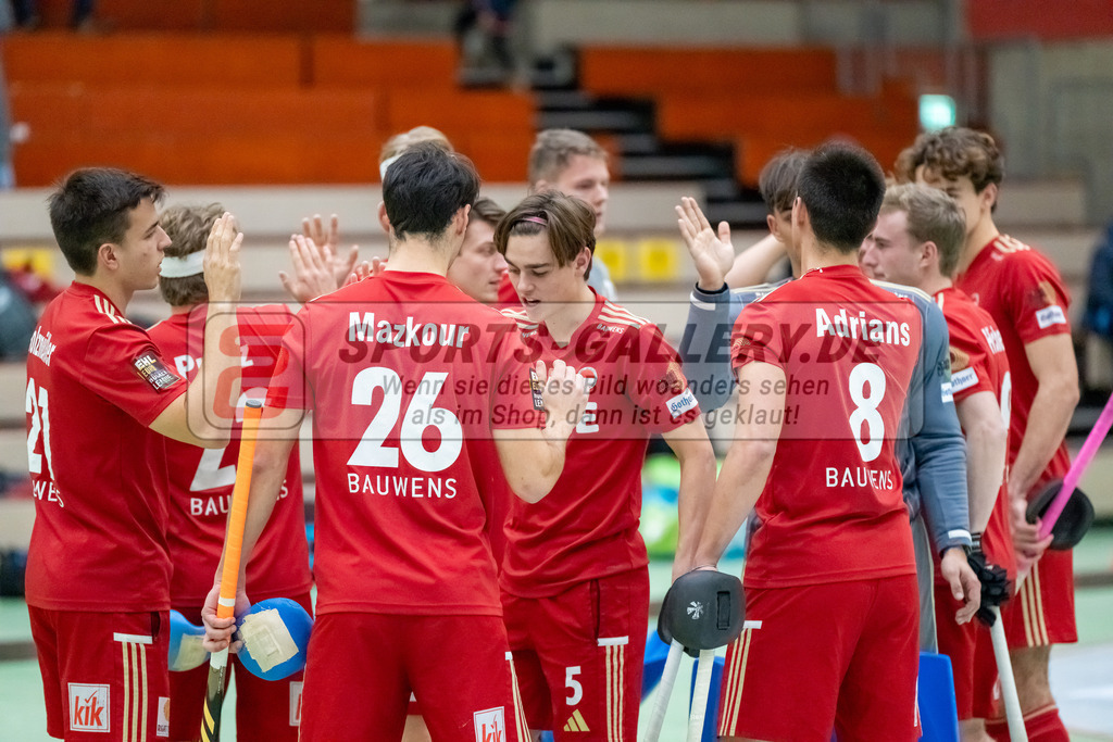 HK_20241214_100204 | 1. Bundesliga Halle Herren Crefelder HTC - Rot-Weiss Köln am 14.12.2024 Halle Glockenpitz, Krefeld ,