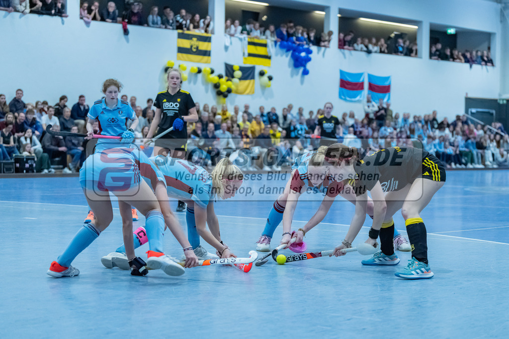 HK_20240303_109375 | Finale und Ehrungen Deutsche Meisterschaft WU16 am 3.3.2024 Hallo DHC, Düsseldorf ,