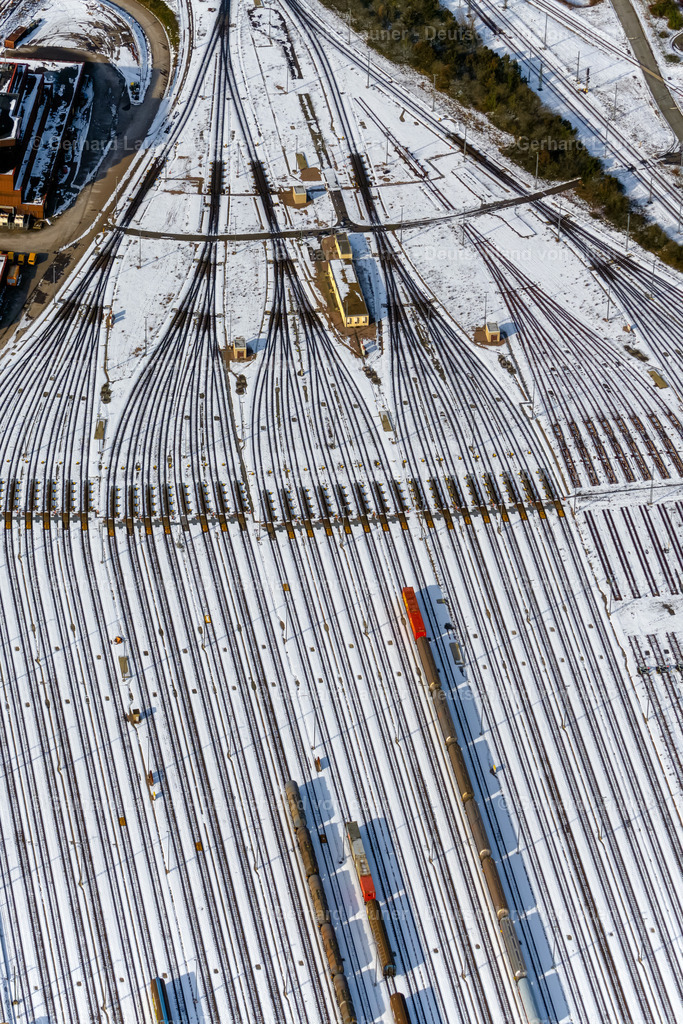 4044852 | winterlicher Rangierbahnhof Maschen