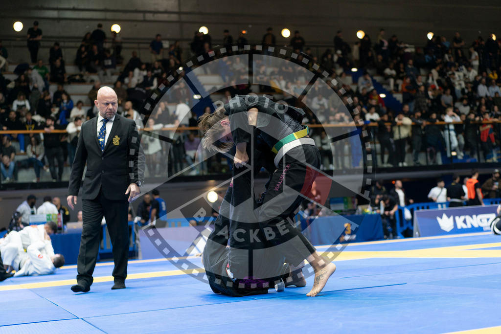 20240119PBB2612 | Fighters compete during the IBJJF European Championship in Paris, France, on January 19, 2024.