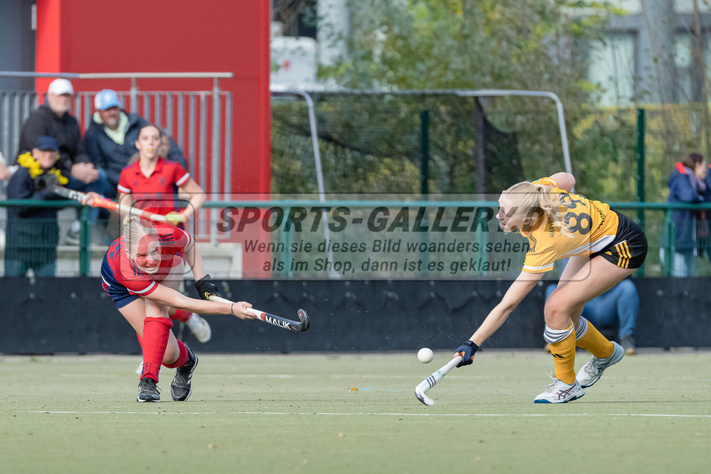 HK_20231021_105711 | Deutsche Meisterschaft WU16 Düsseldorfer HC - Harvestehuder THC am 21.10.2023 DHC, Düsseldorf ,